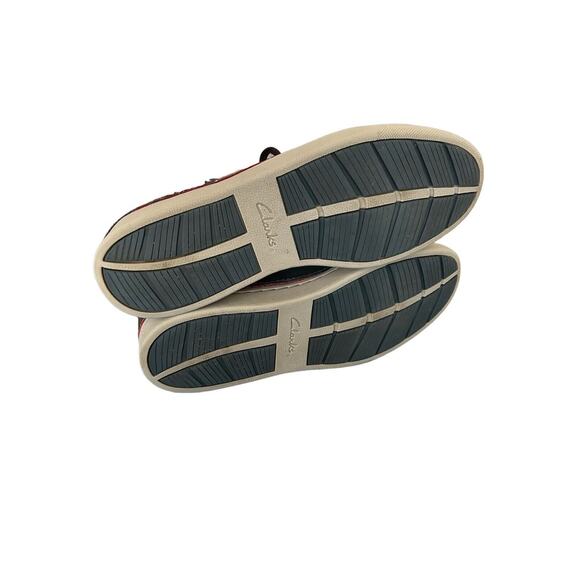 Clarks Collection Plain Toe Sneakers Lace Up Men's Size 11 1/2 M - Picture 5 of 7